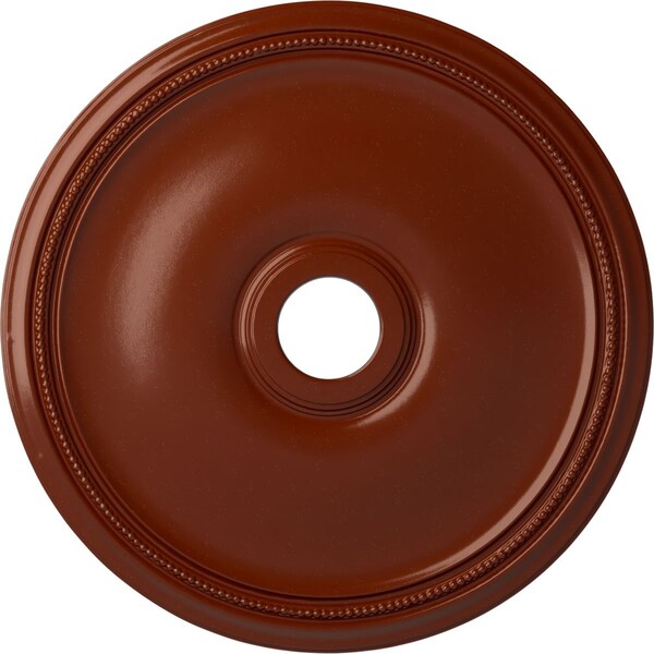 Ekena Millwork Theia Ceiling Medallion (Fits Canopies up to 6 3/4"), 24"OD x 3 5/8"ID x 1 3/4"P, Firebrick CM24THFIF - main